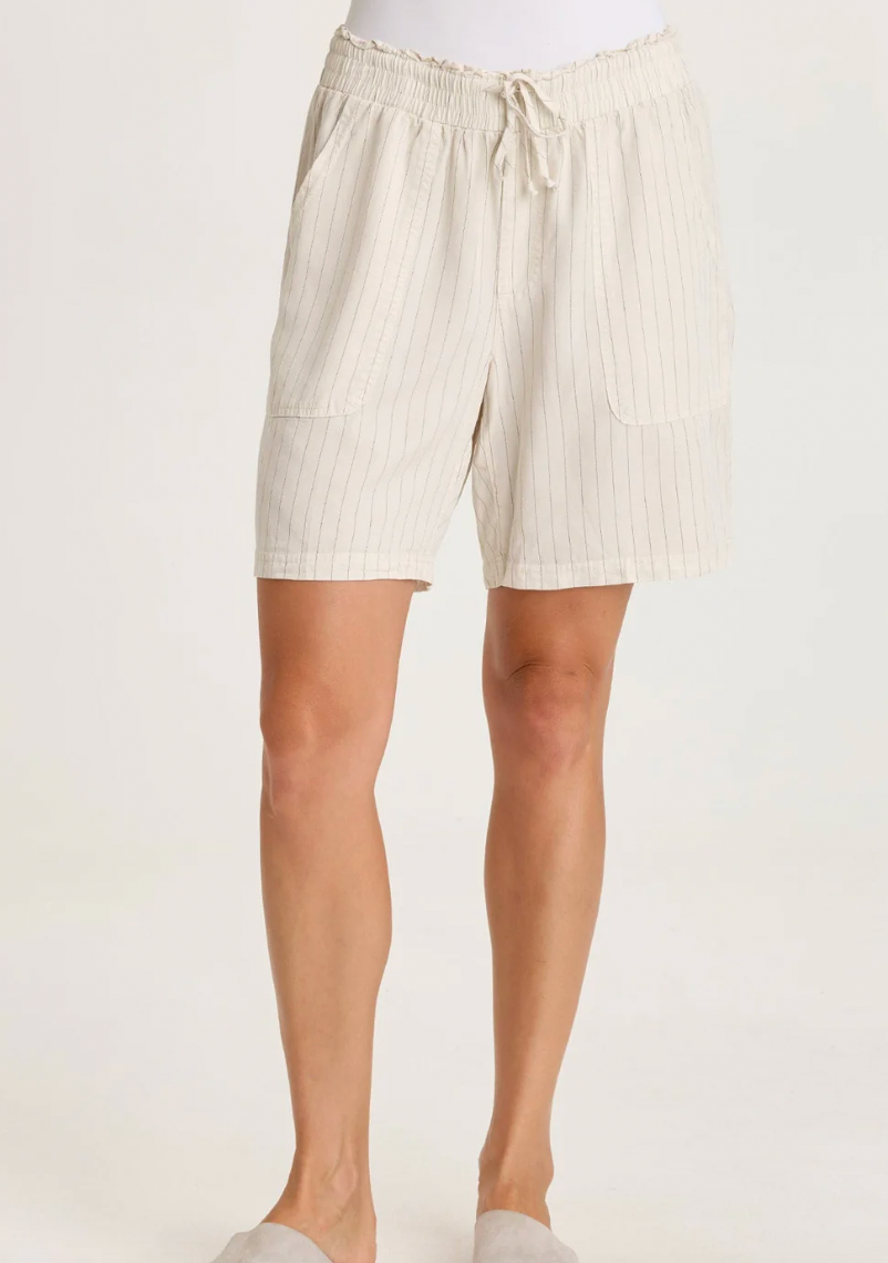 Lynn Shorts - Silver Stripe