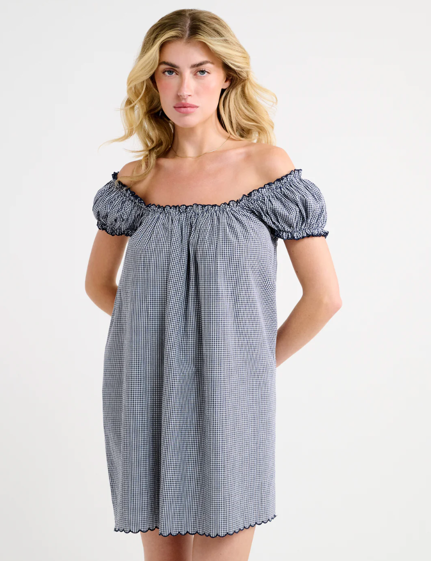 Slowtide Mini Dress - Navy