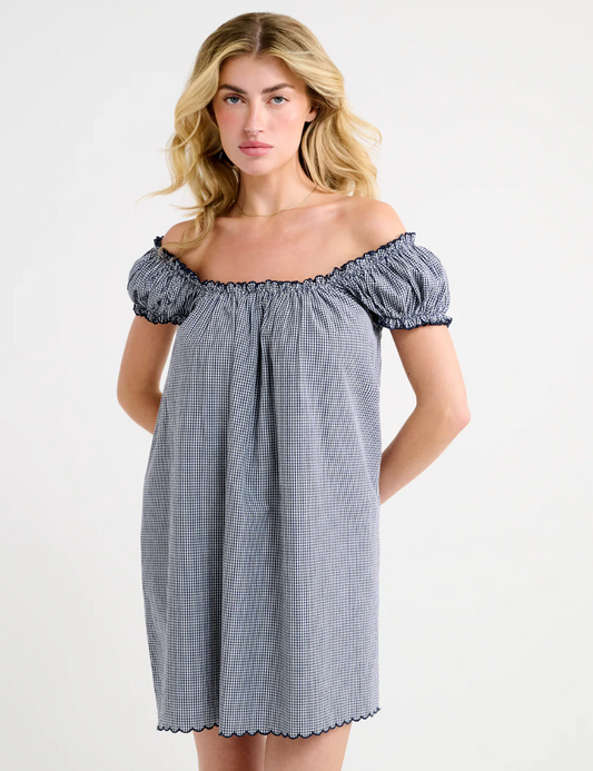 Slowtide Mini Dress - Navy