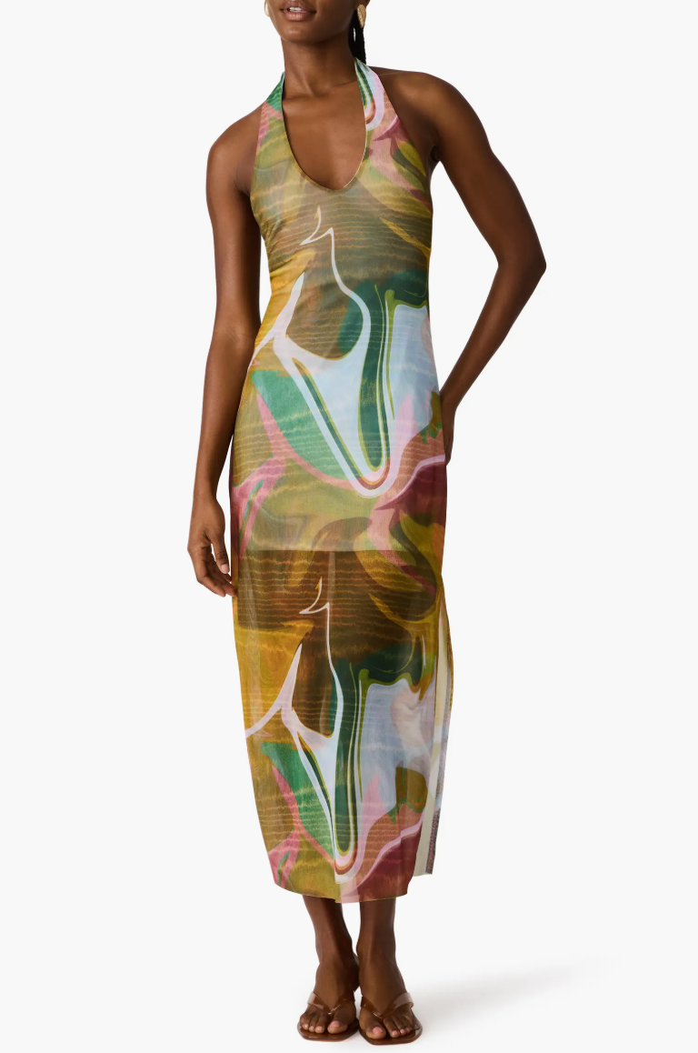 Jaslyn Dress - Marble