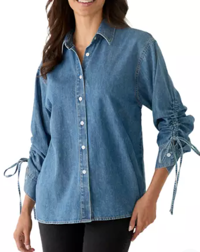 Merrit Top - Denim