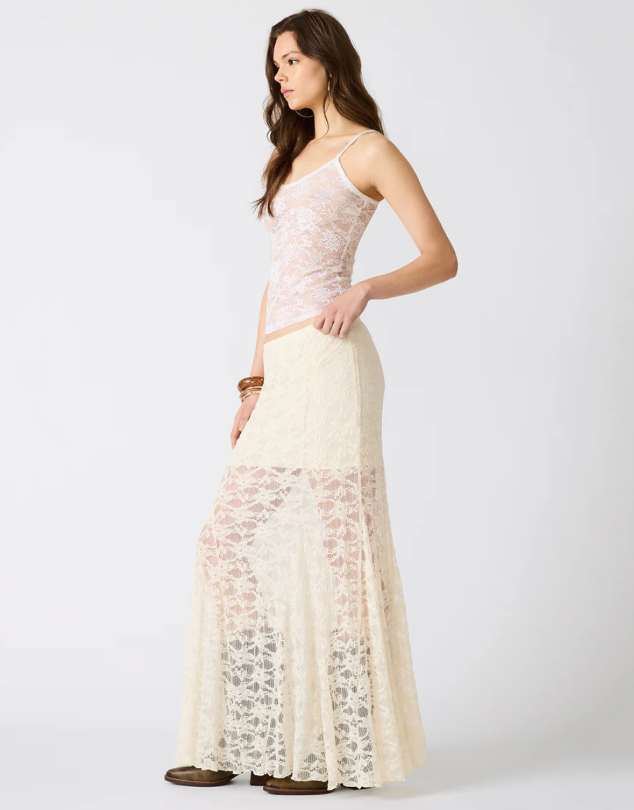 Mirabel Skirt - Cream