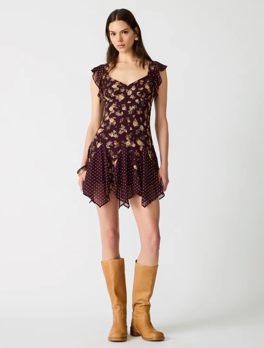 Tanisha Dress - Port