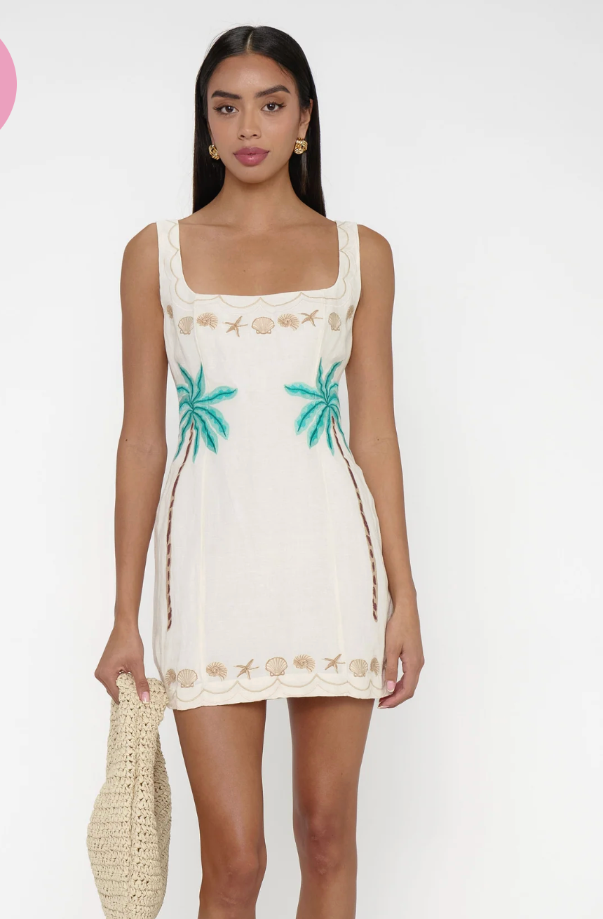 Steph Mini Dress - Beach