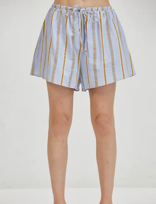 Linene Striped Shorts