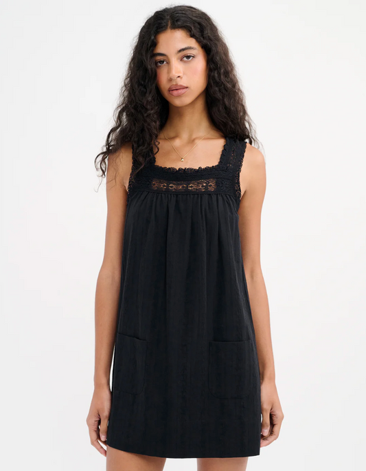Willow Mini Dress - Black