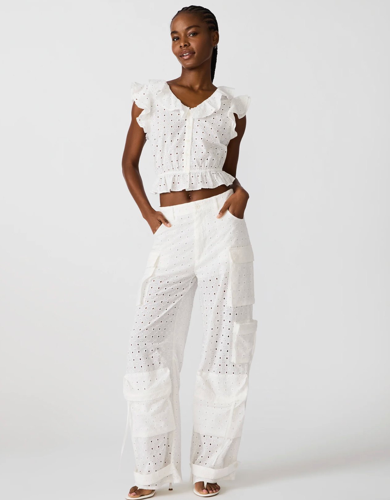 Duo Pant - Eyelet