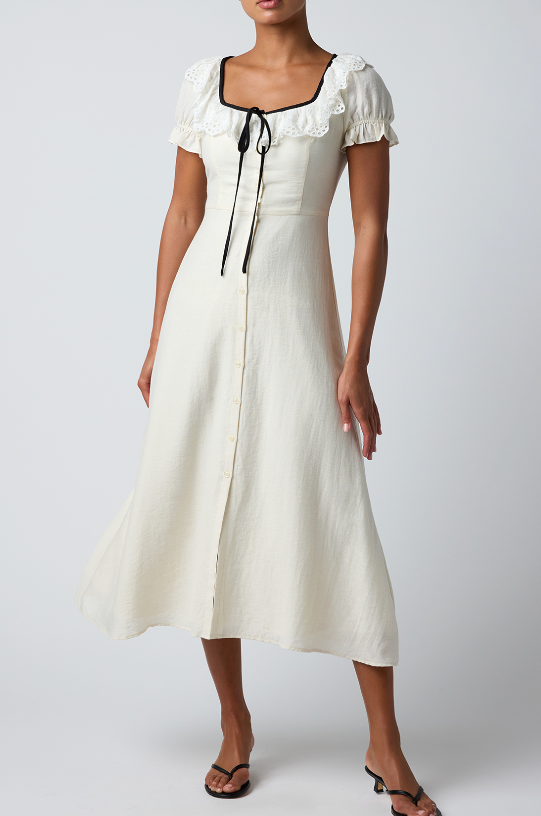 Serena Tie Front Dress