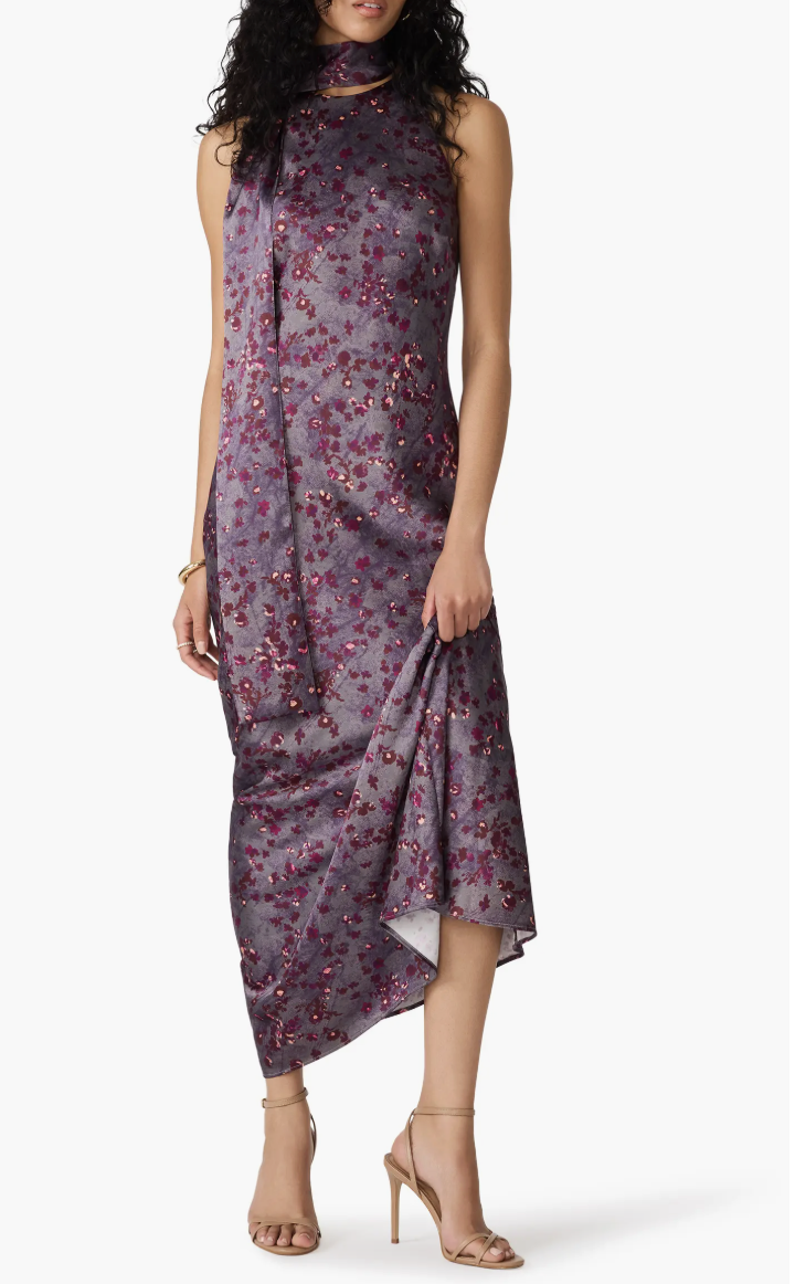 Jaiden Dress - Feather Grey