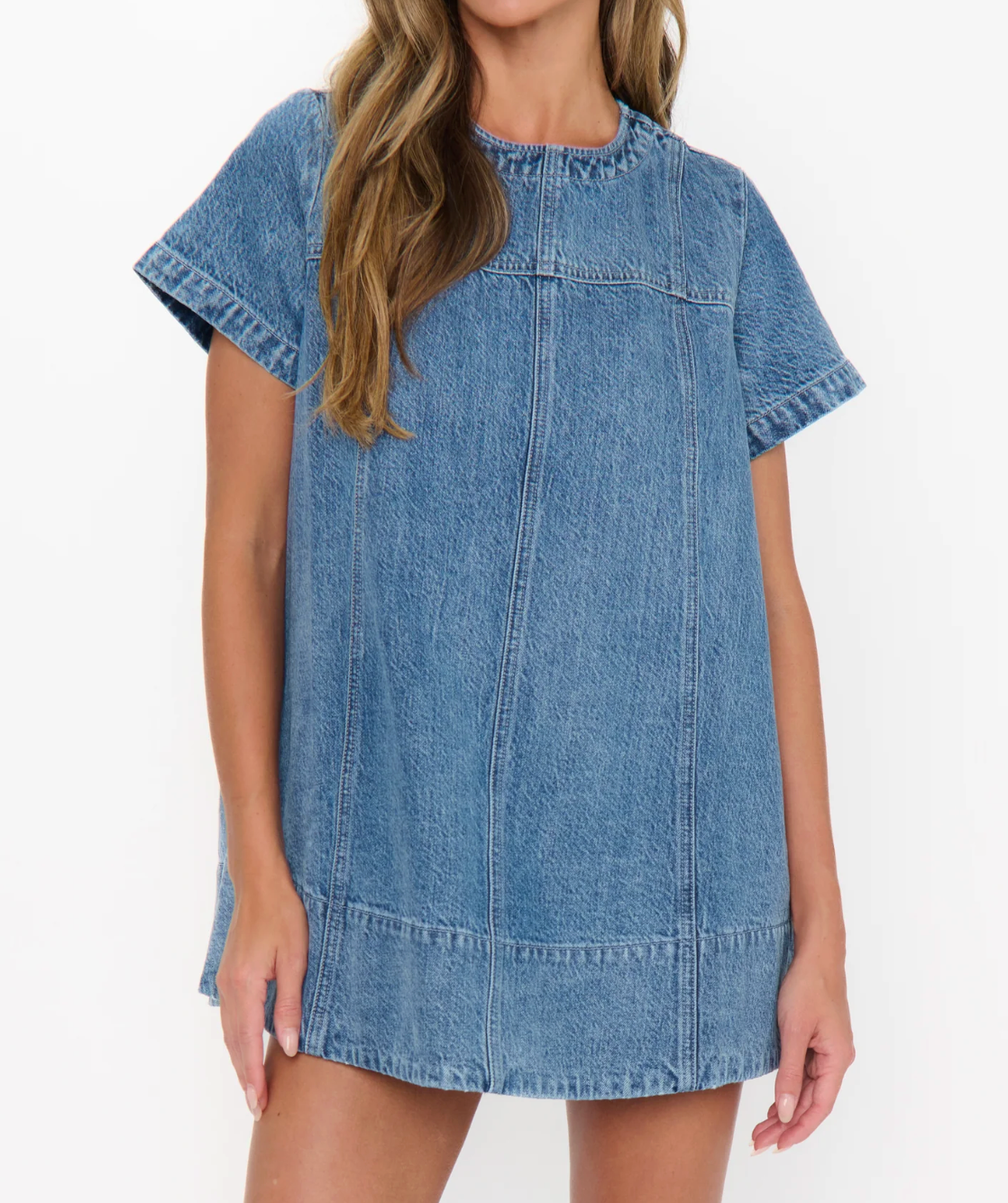 Claremont Dress - Stream Indigo