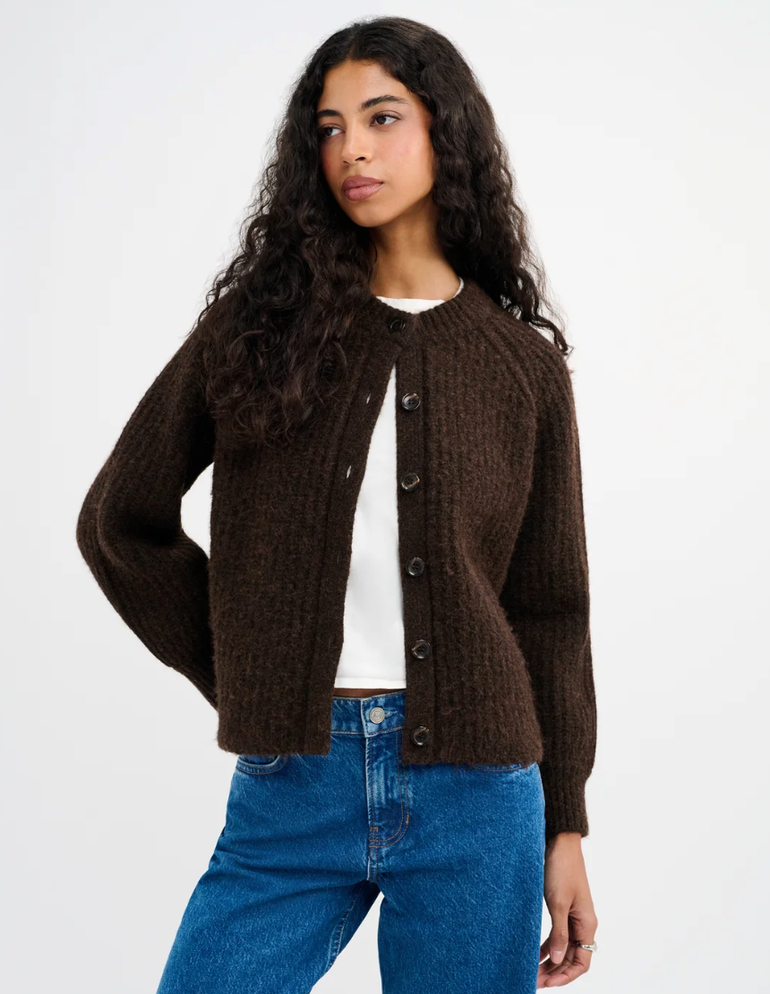 Cabin Cardigan - Espresso
