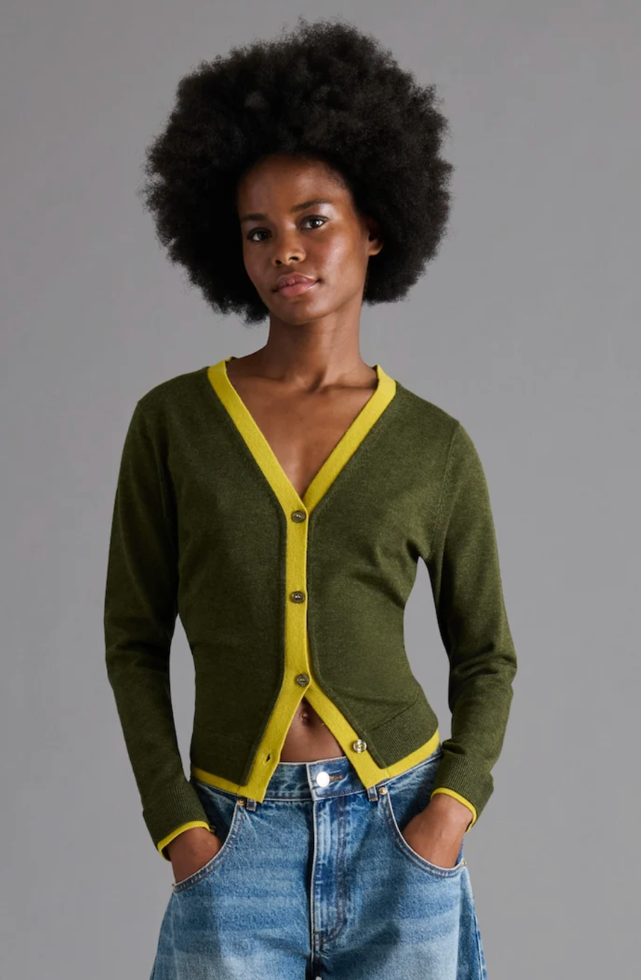Arwen Cardigan - Green