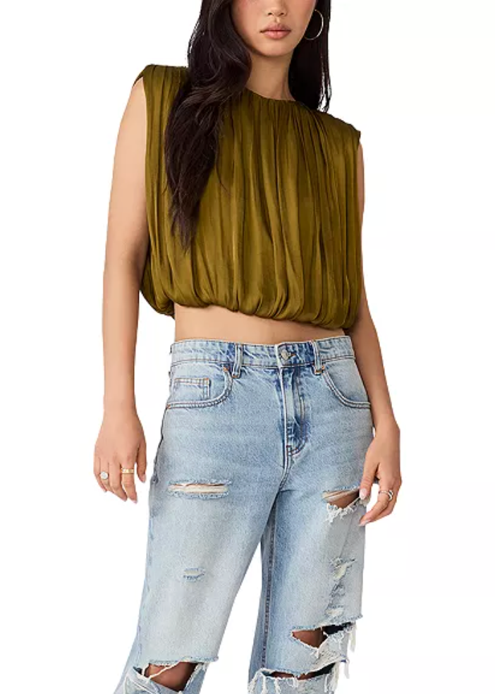 Milana Top - Fir Green