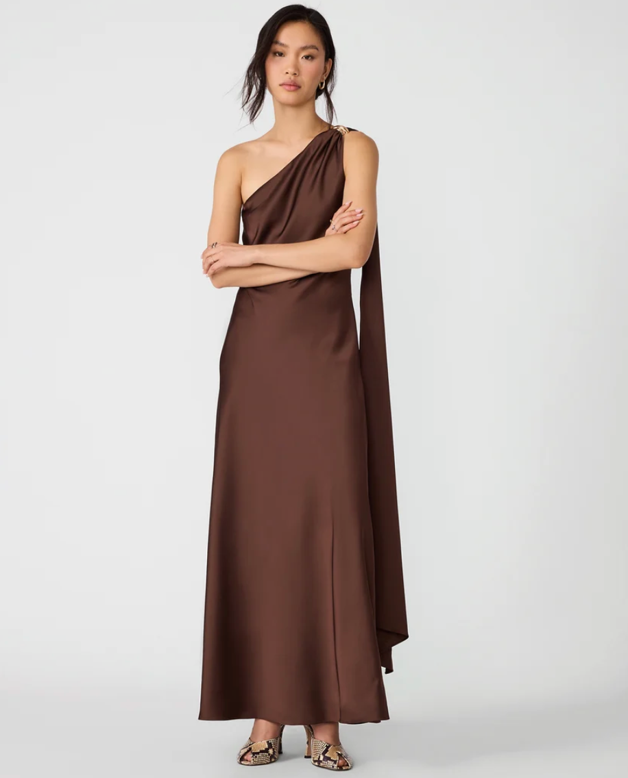 Aurorah Dress - Chocolate