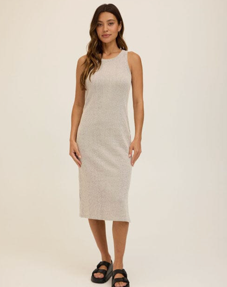 Maddy Stretch Tank Midi Dress