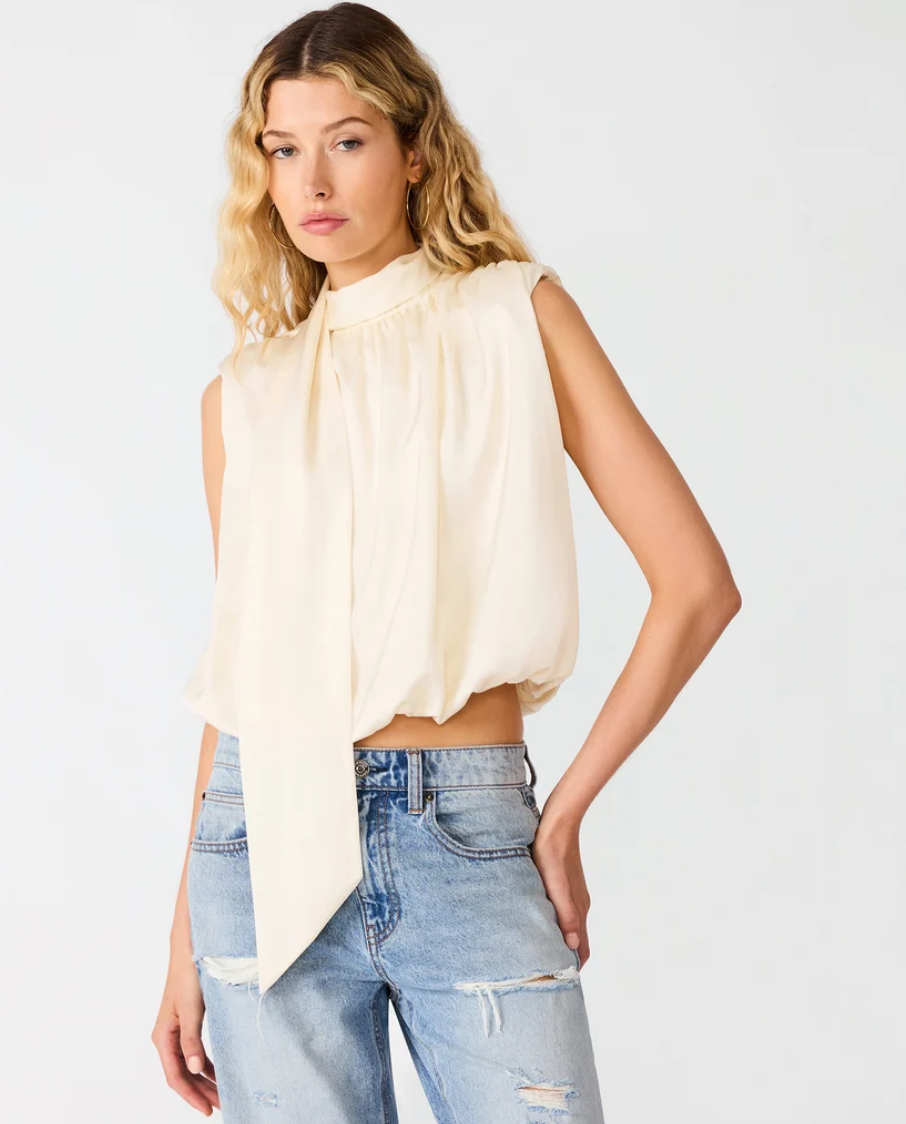 Melinna Satin Top