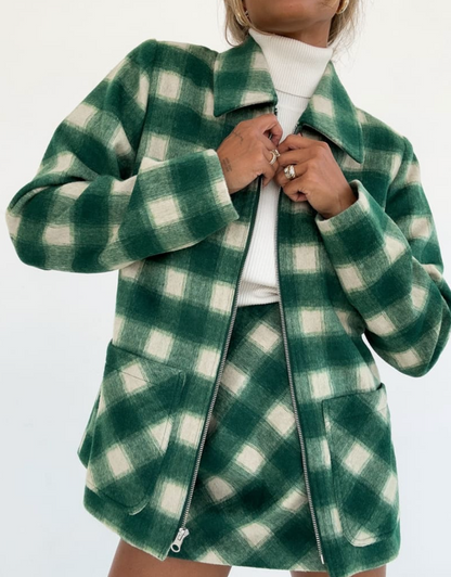 Ranch Chore Jacket - Green Plaid