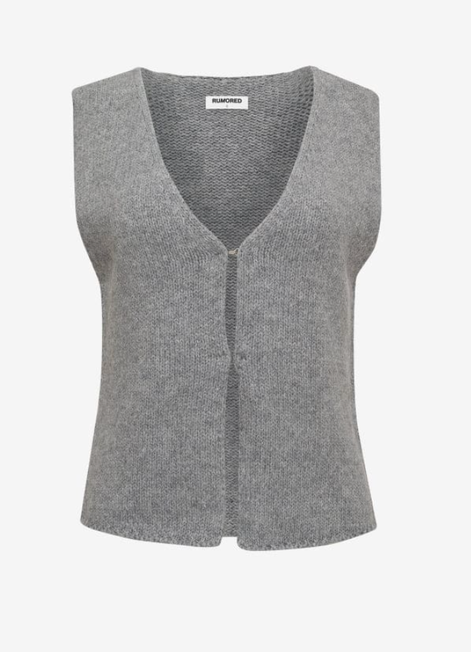 Prince Street Top - Ht Gray