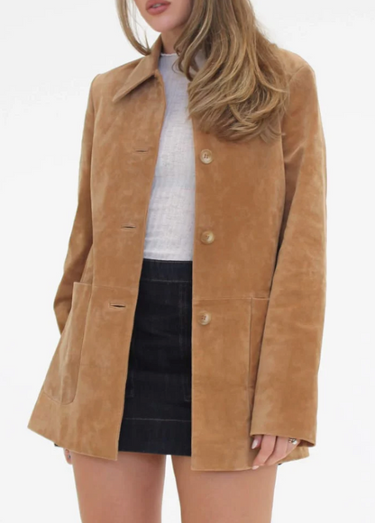 Yellowstone Jacket - Saddle Suede