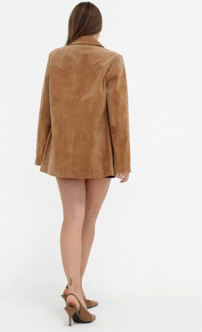 Yellowstone Jacket - Saddle Suede