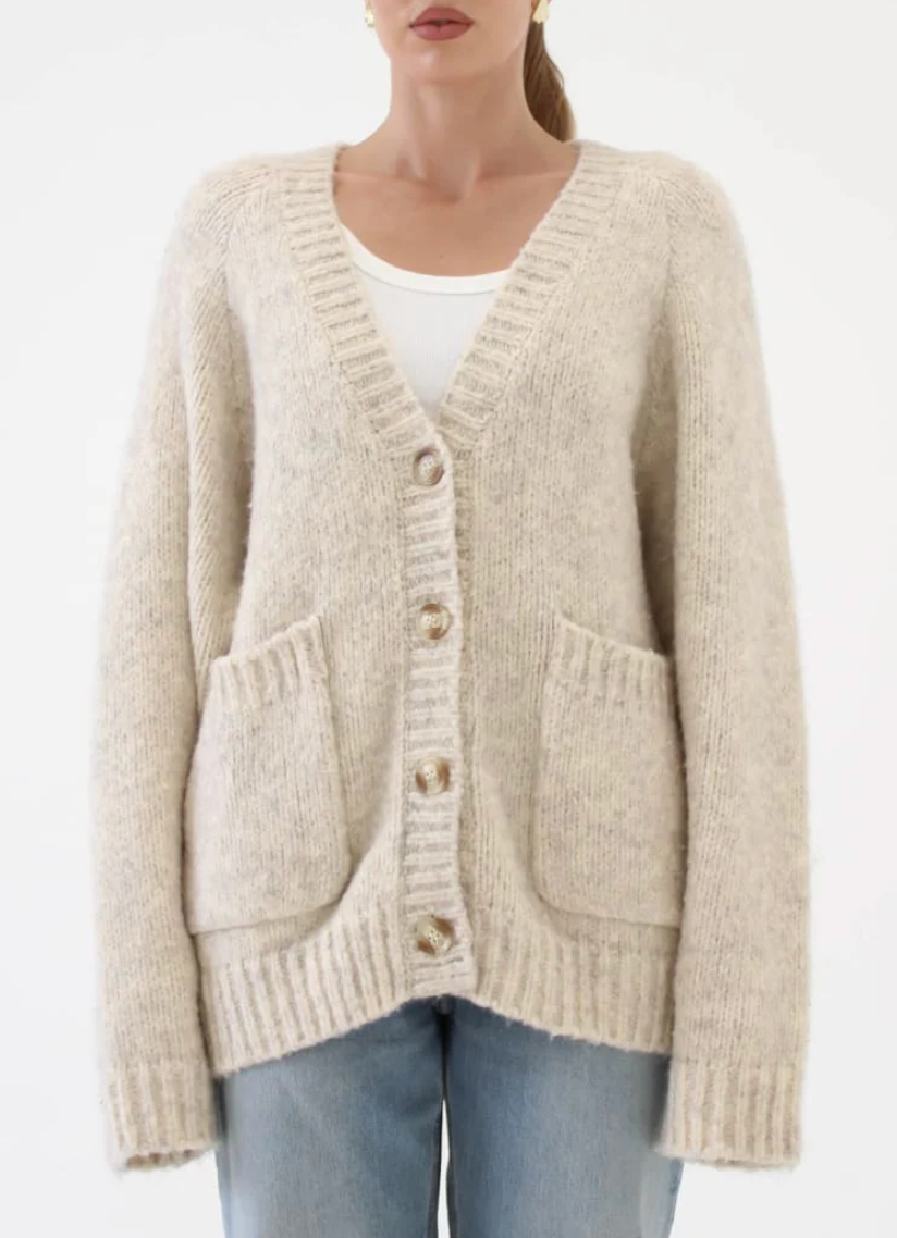 Jackson Hole Cardigan - Oat