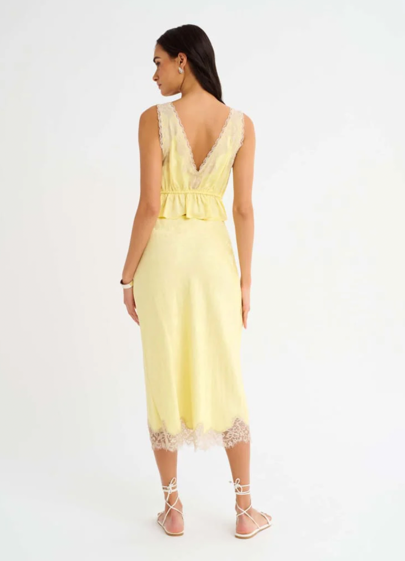 Lady Lace Midi Skirt