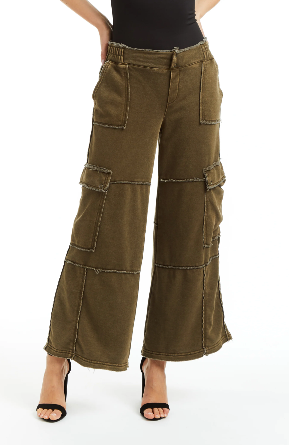 Cargo Lounge Pant - Olive