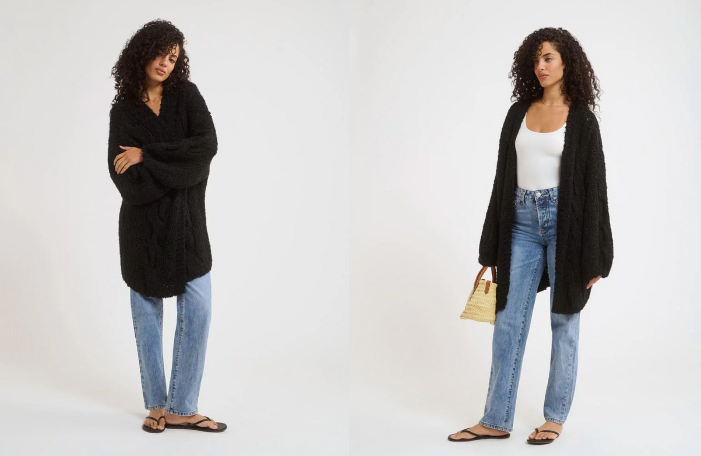 Aspen Cardigan - Black