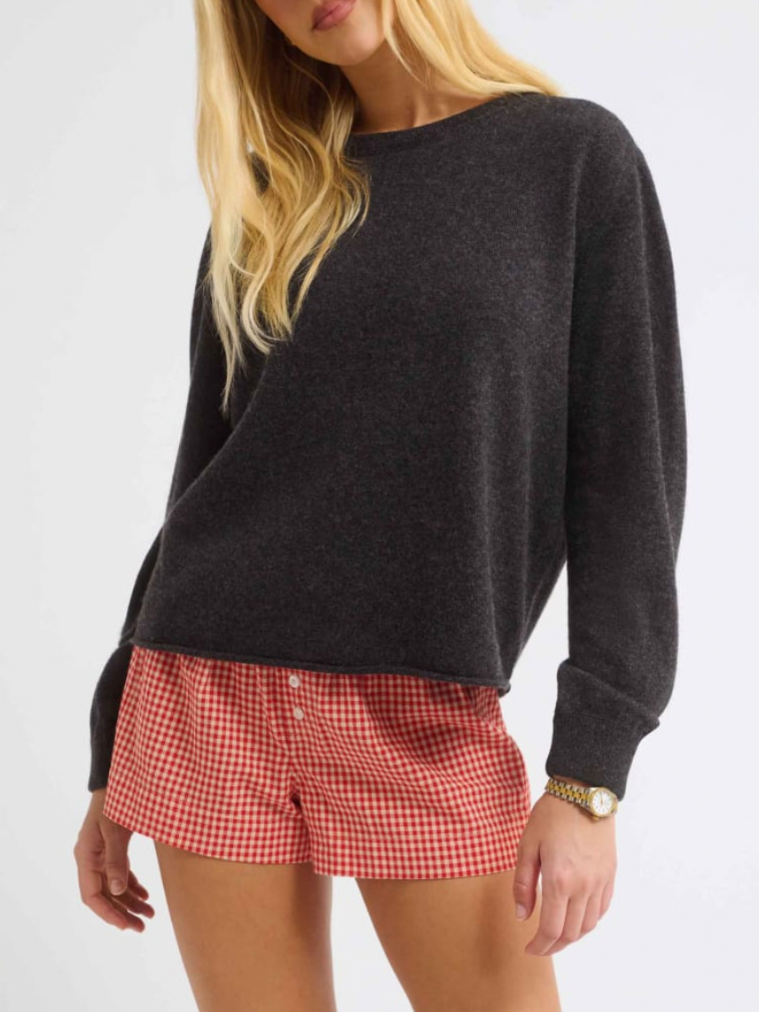 Everyday Sweater - Washed Black