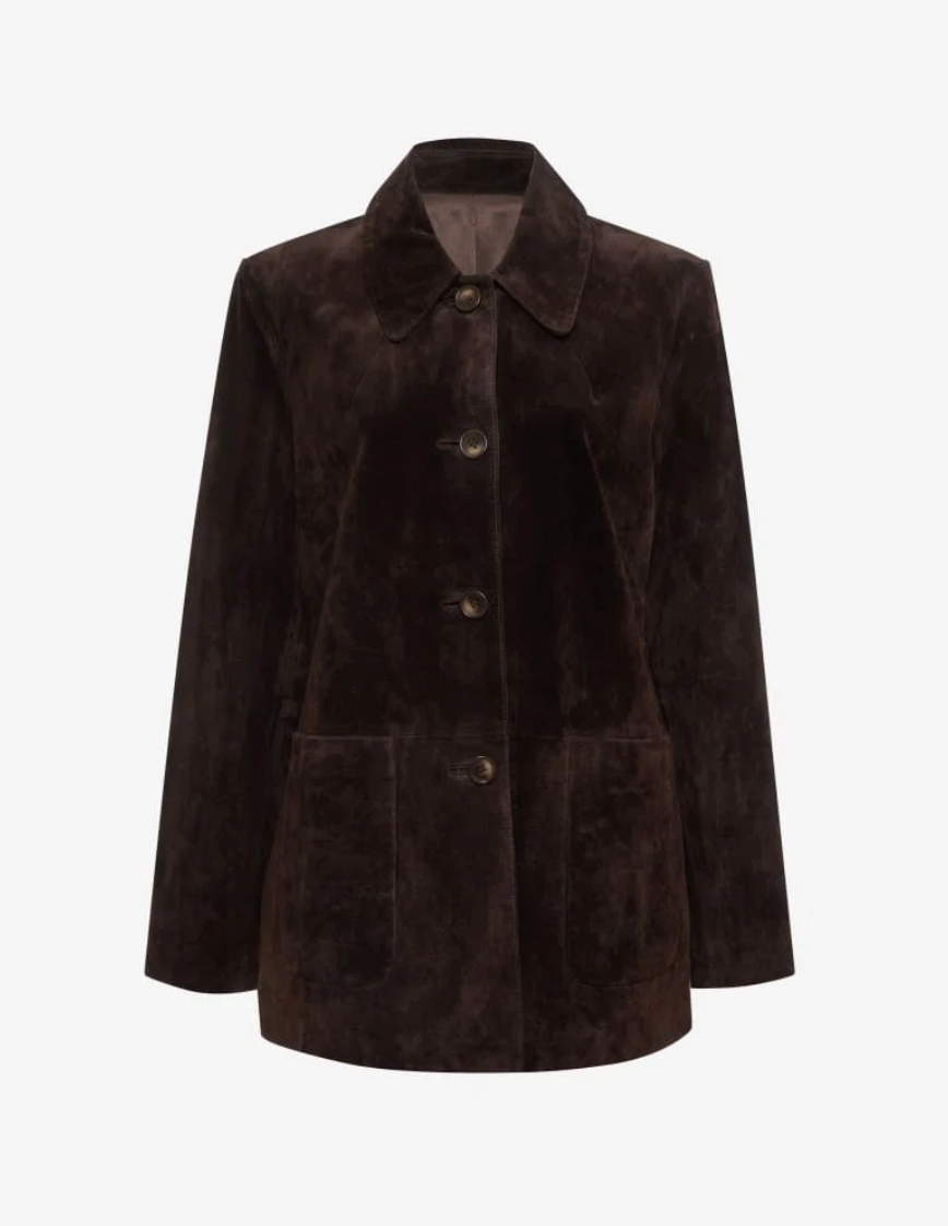 Yellowstone Jacket - Espresso Suede