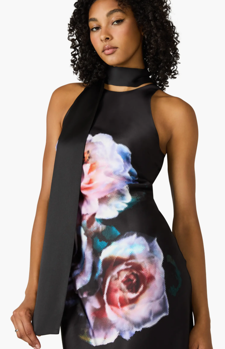 Christelle Dress - Rose Frost