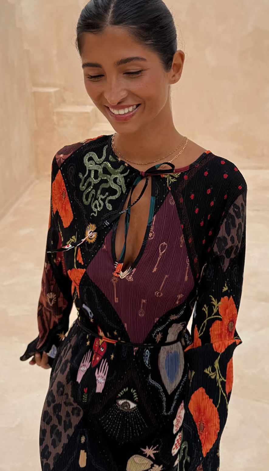 Night Garden Gaia Dress