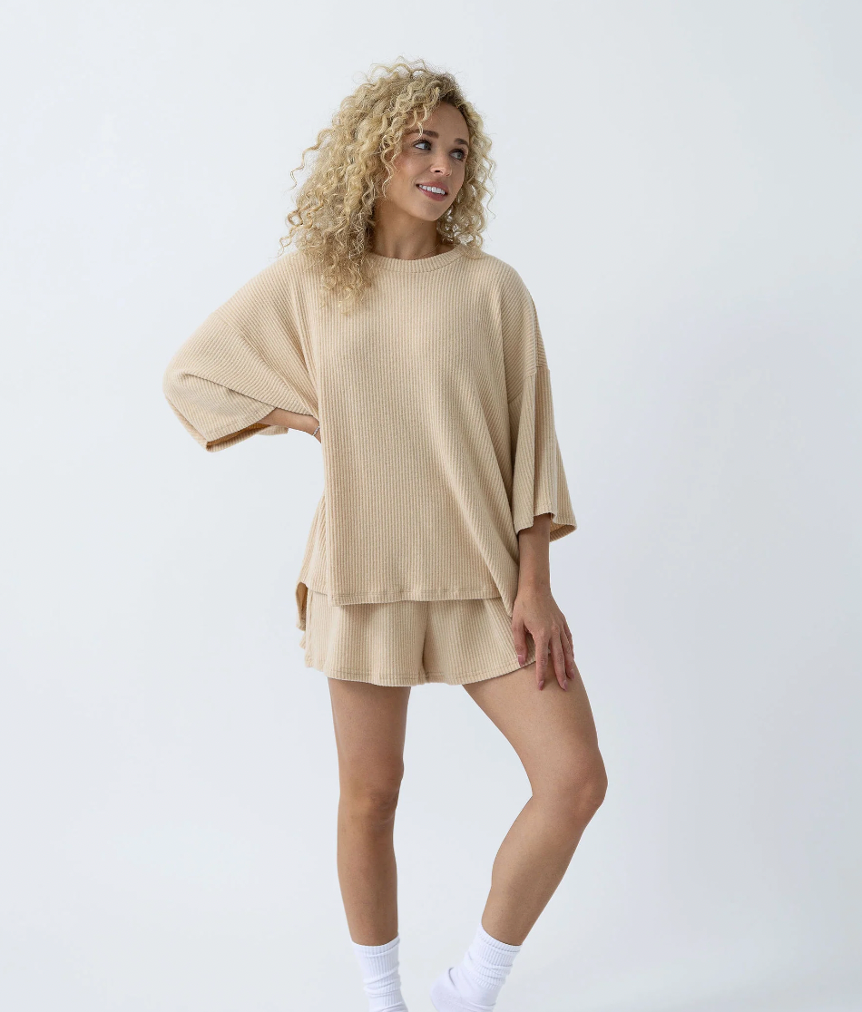 Yacht Club Shorts - Sandstone