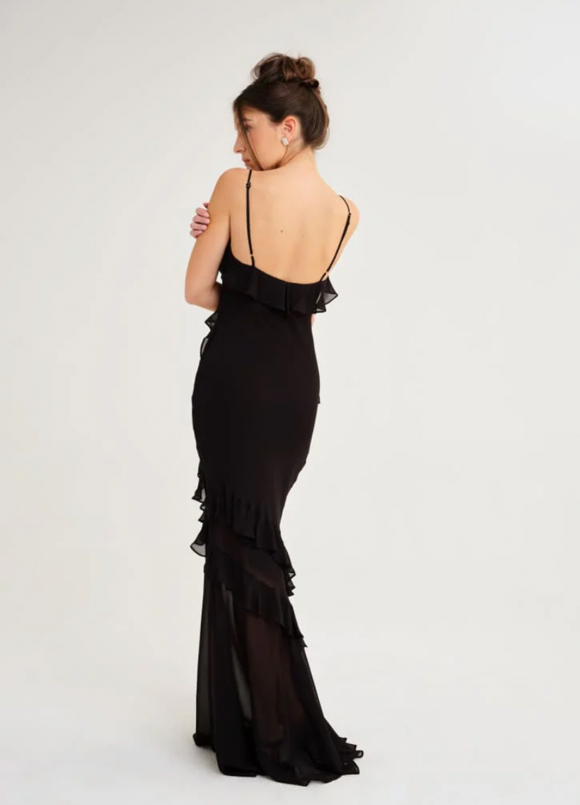 Sao Paulo Maxi Dress - Black