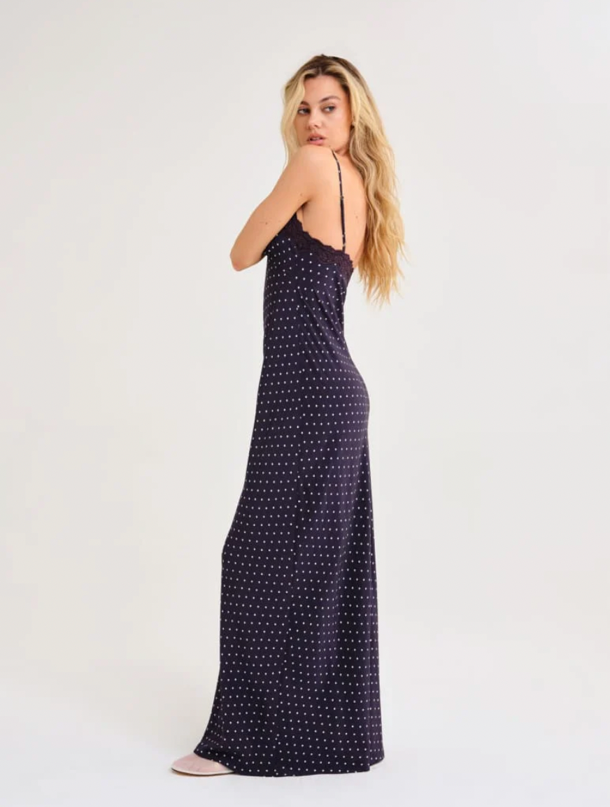 Sinatra Maxi Dress - Coastal Dot