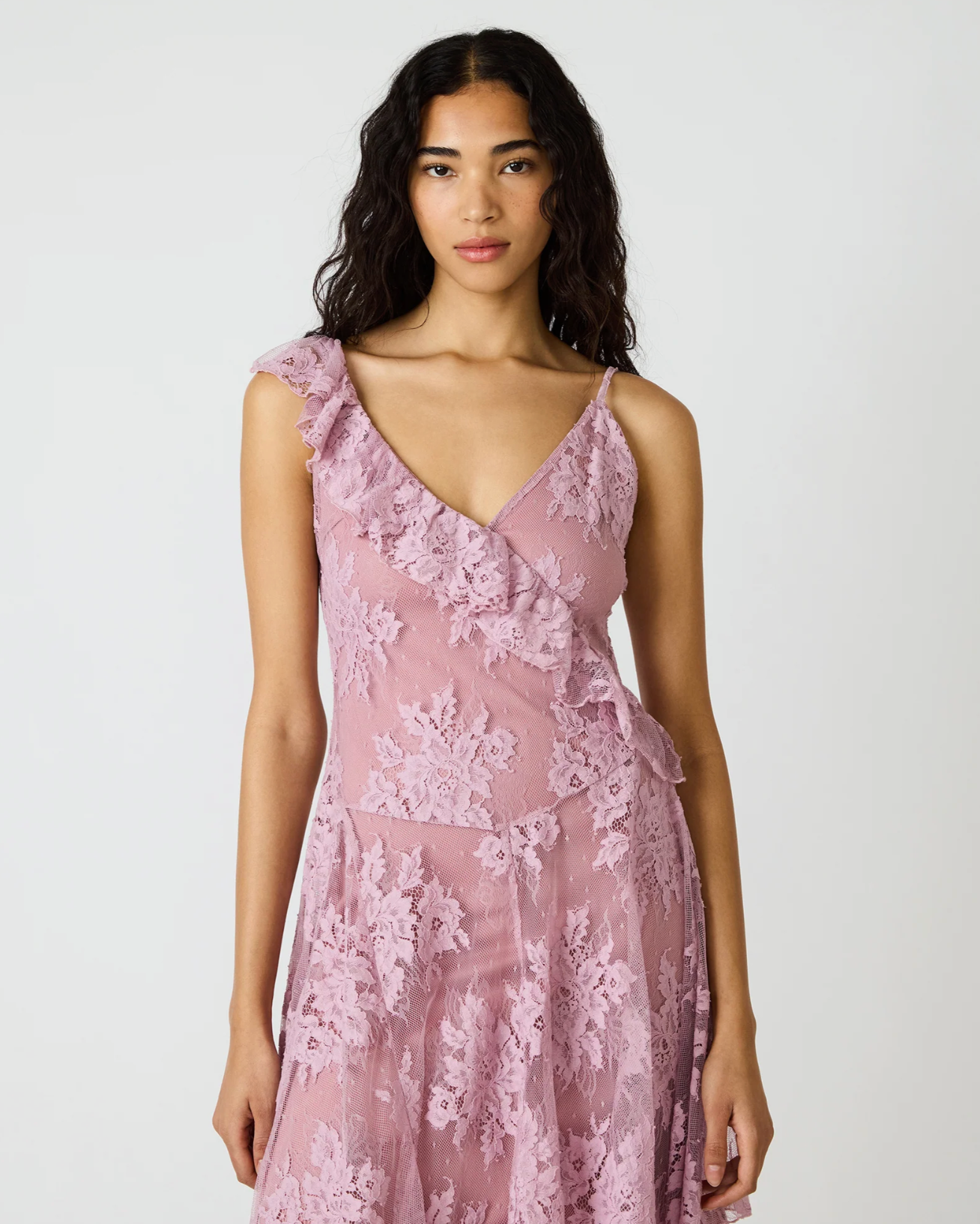 Dariella Dress - Mauve