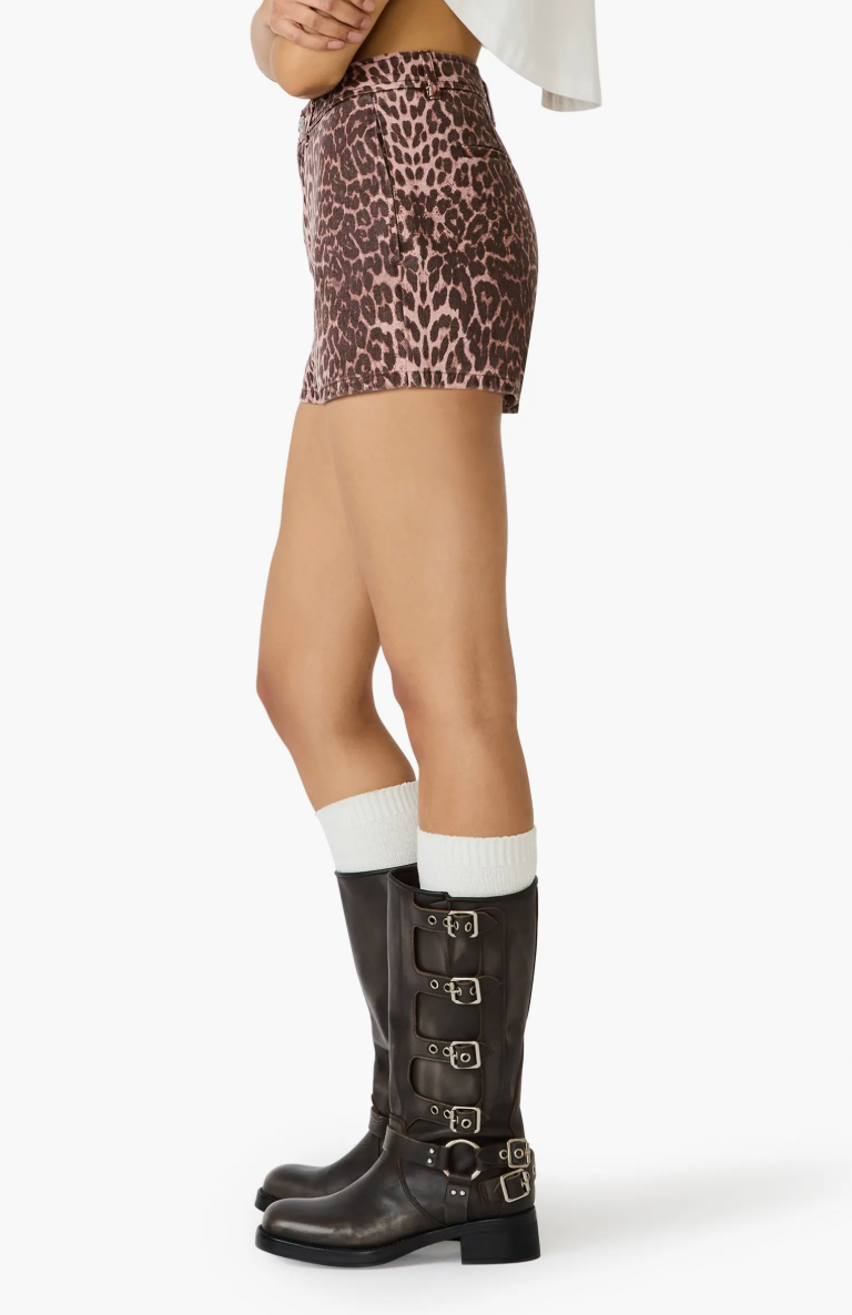 Cait Leopard Shorts