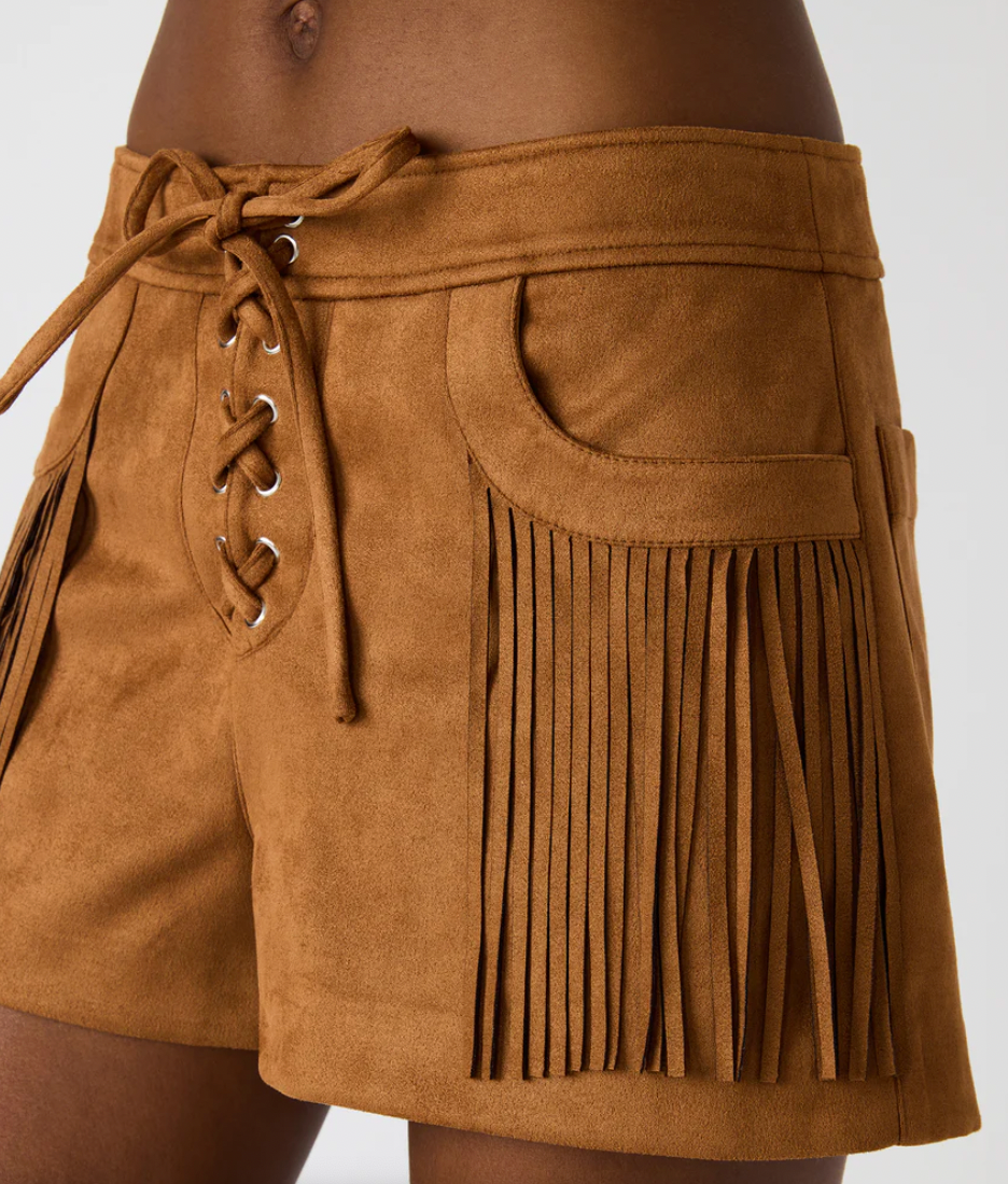 Cheyenne Shorts - Suede