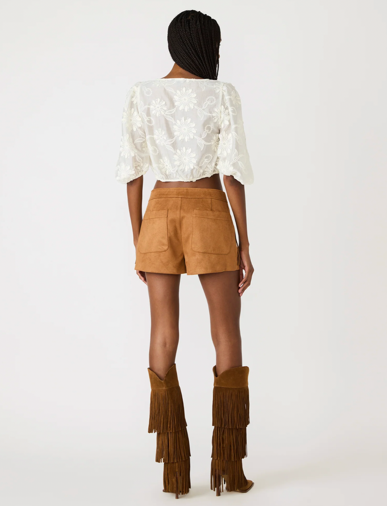 Cheyenne Shorts - Suede