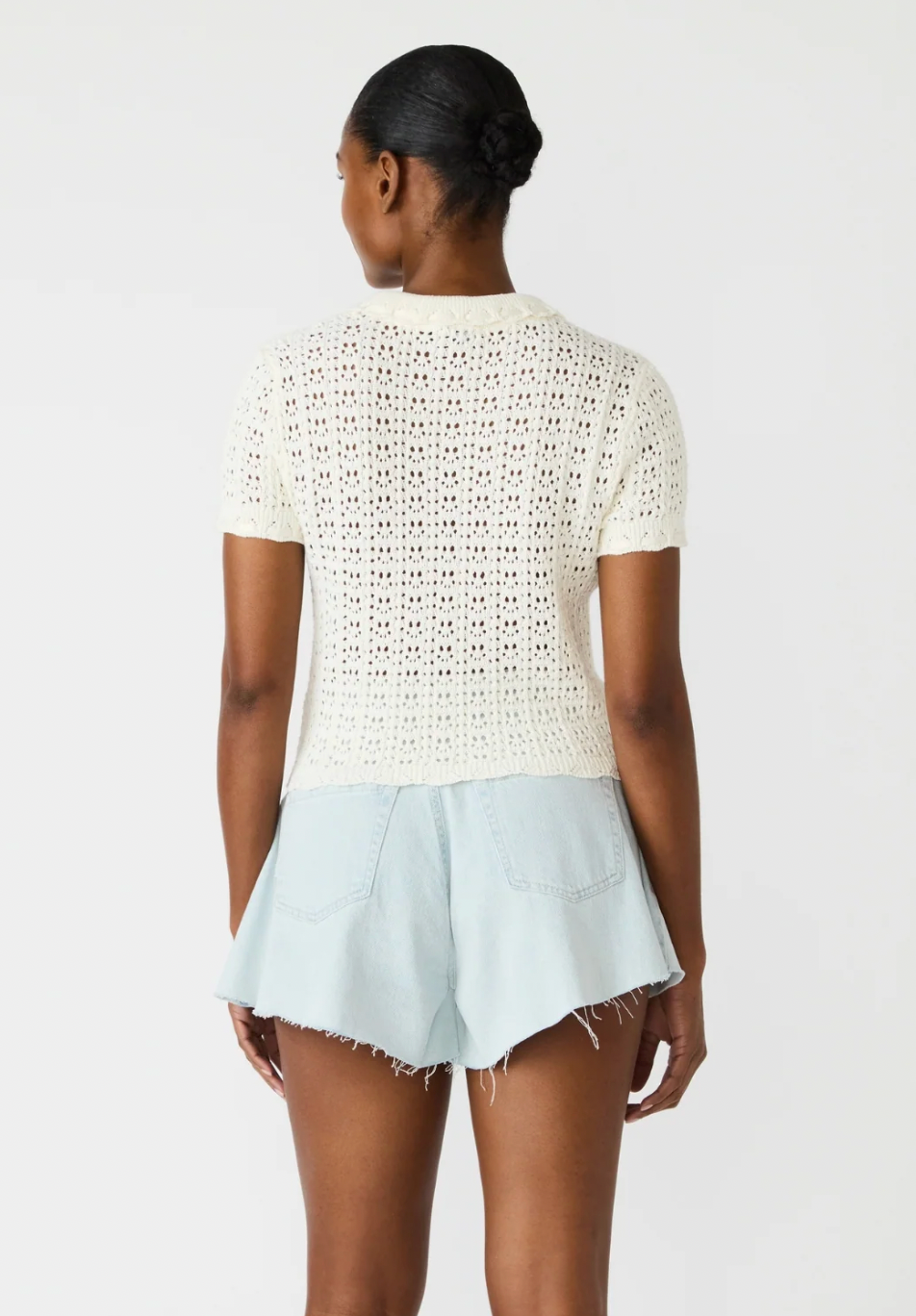 Acada Sweater Top - Cream