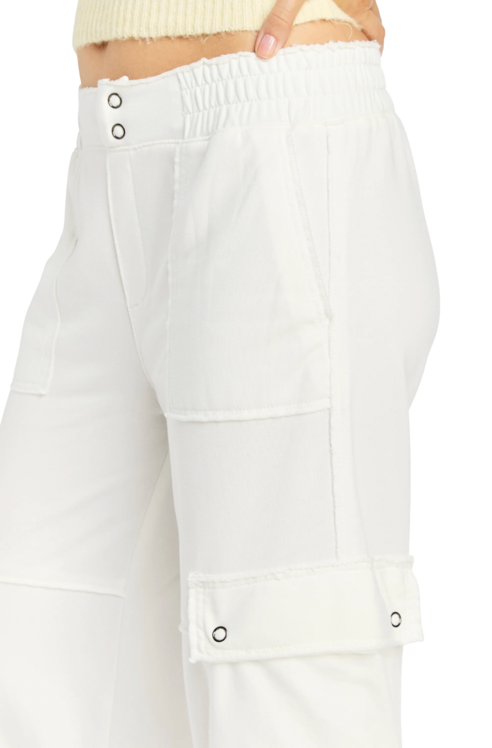 Mid Rise Cargo Lounge Pant