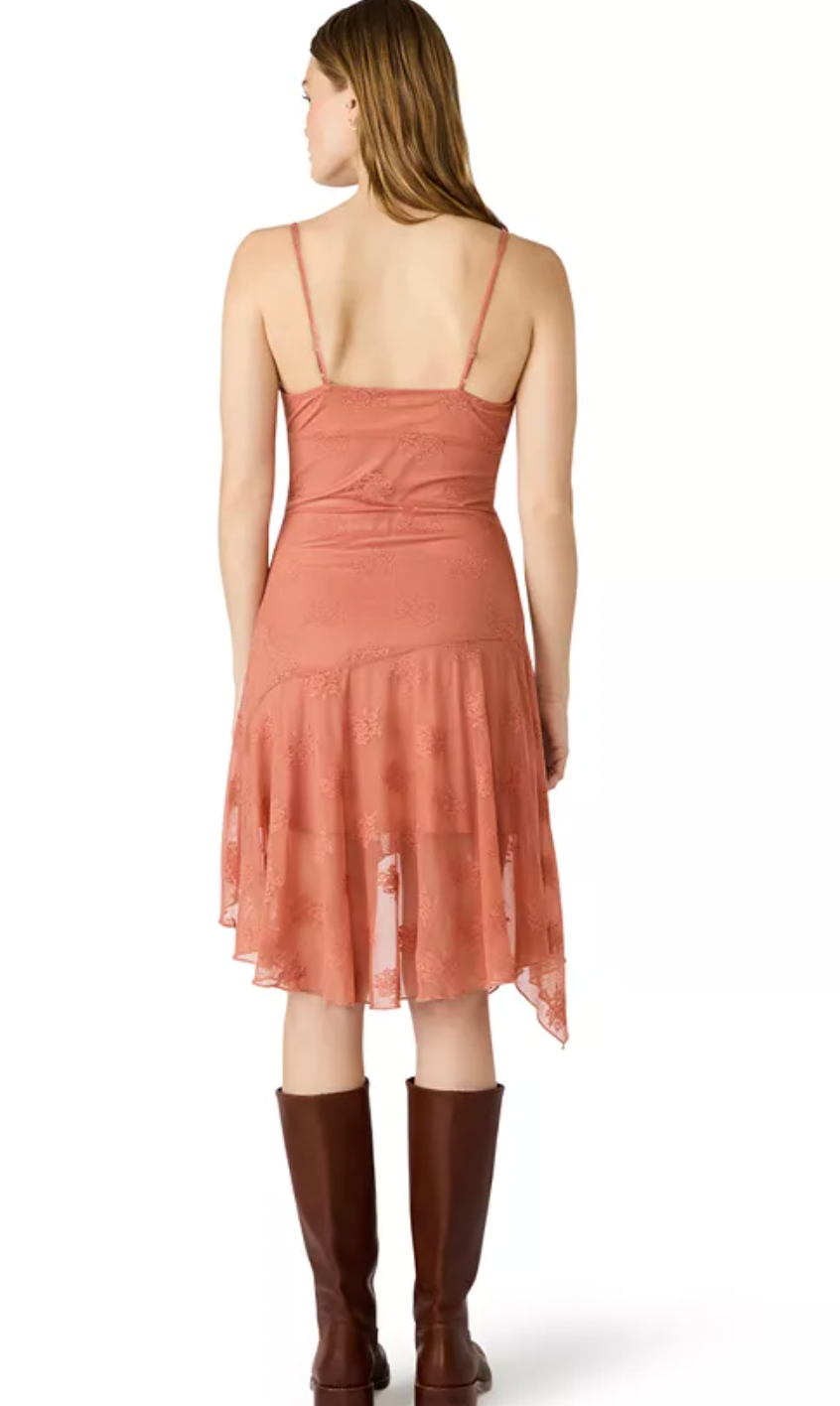 Corina Dress - Canyon Rose