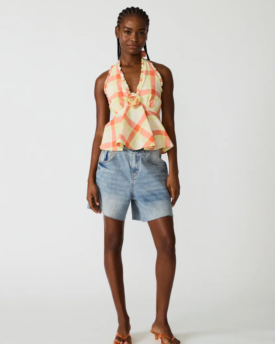 Tania Top - Plaid