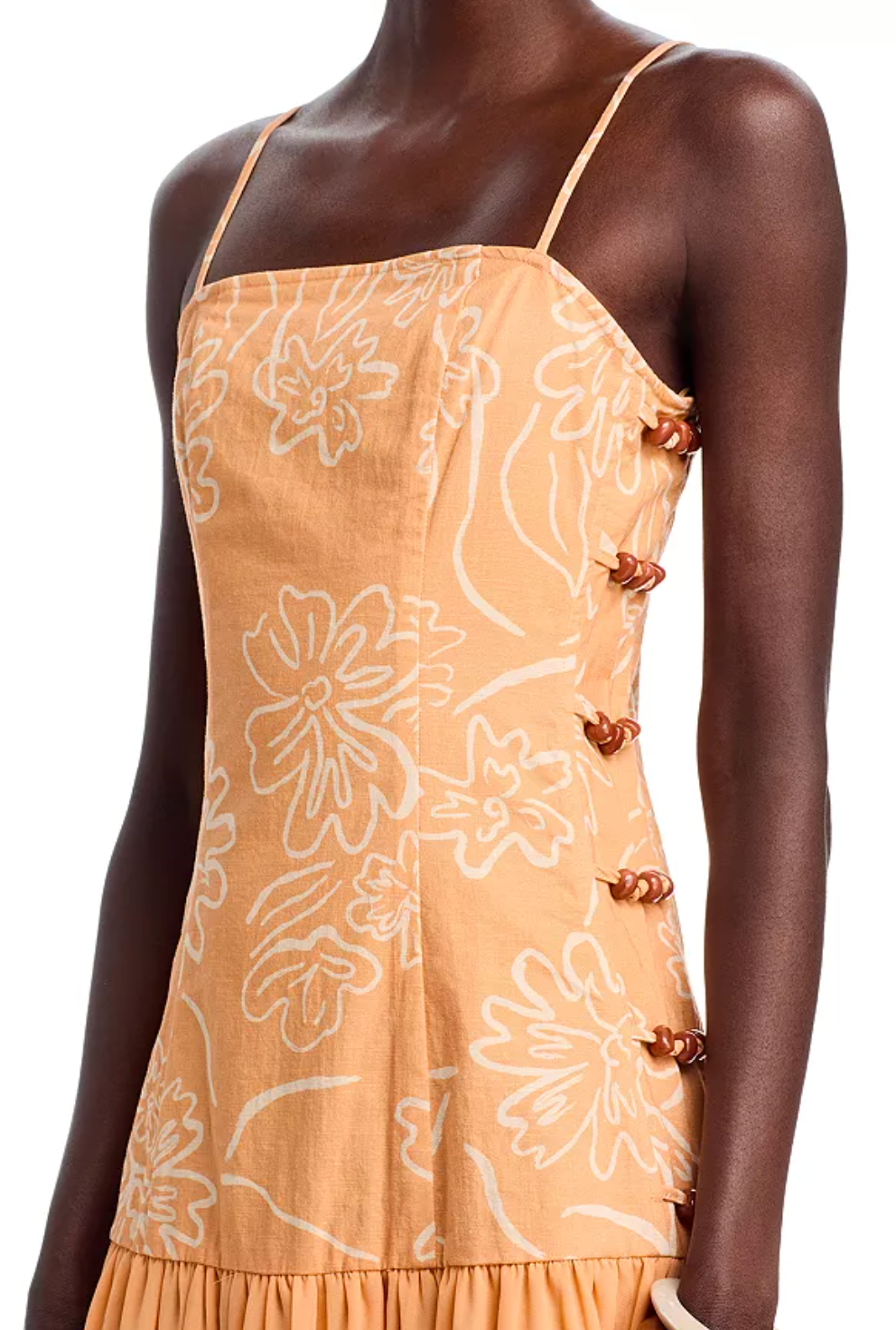 Evanthe Midi Dress - Apricot