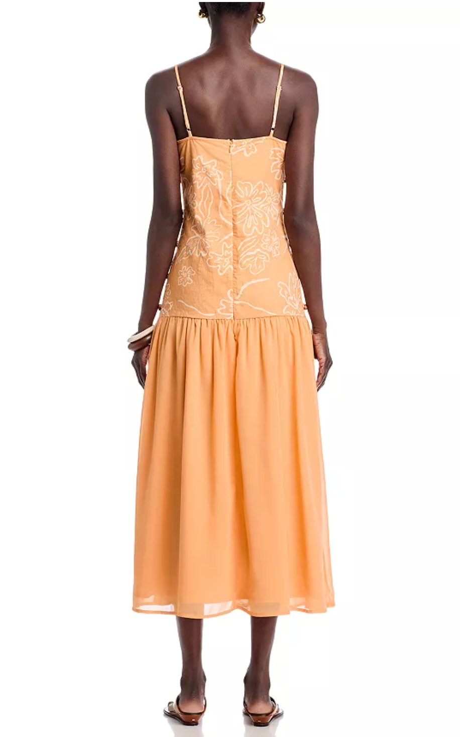 Evanthe Midi Dress - Apricot
