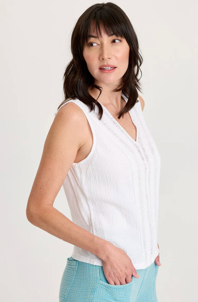 Reid Tank - White