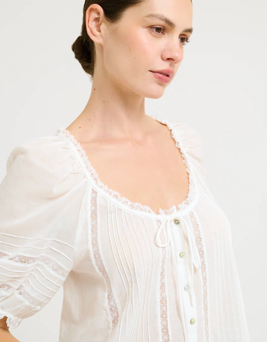 Prairie Top - White