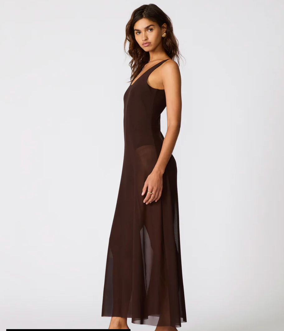 Sharlene Dress - Chocolate
