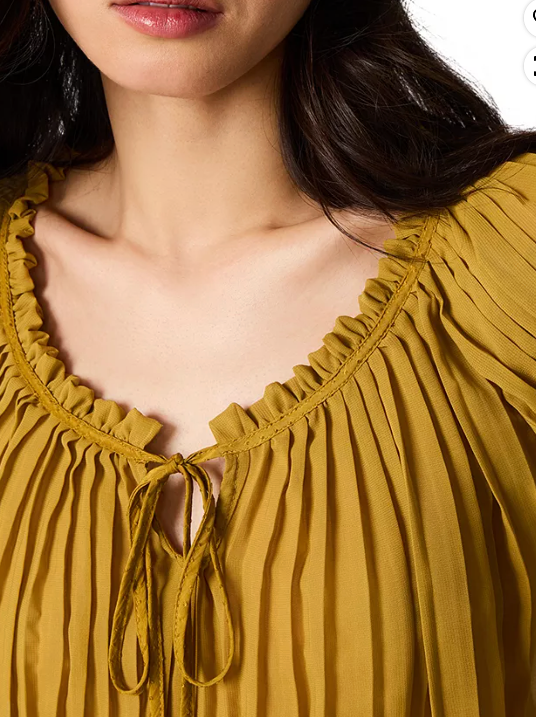 Theodora Top - Thyme Green