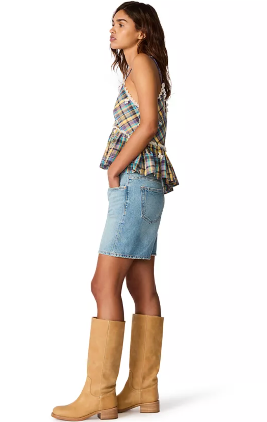 Bryna Top - Plaid